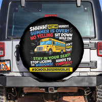 Funny School Bus Driver Life Spare Tire Cover Back to School Teacher Kids