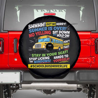 Funny School Bus Driver Life Spare Tire Cover Back to School Teacher Kids