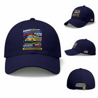 Funny School Bus Driver Life Baseball Cap Back to School Teacher Kids