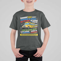 Funny School Bus Driver Life T Shirt For Kid Back to School Teacher Kids