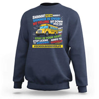 Funny School Bus Driver Life Sweatshirt Back to School Teacher Kids