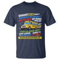 Funny School Bus Driver Life T Shirt Back to School Teacher Kids