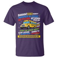 Funny School Bus Driver Life T Shirt Back to School Teacher Kids
