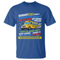 Funny School Bus Driver Life T Shirt Back to School Teacher Kids