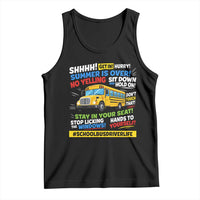 Funny School Bus Driver Life Tank Top Back to School Teacher Kids