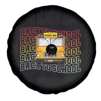 School Bus Driver Life Back to School Teacher Kids Spare Tire Cover