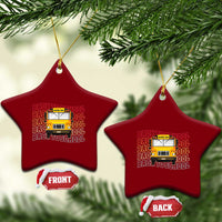 School Bus Driver Life Back to School Teacher Kids Ceramic Ornament