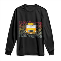 School Bus Driver Life Back to School Teacher Kids Long Sleeve Shirt