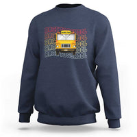 School Bus Driver Life Back to School Teacher Kids Sweatshirt