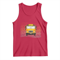 School Bus Driver Life Back to School Teacher Kids Tank Top