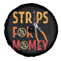 Funny Electrician Spare Tire Cover Strips For Money Electrical Humor - Wonder Print Shop
