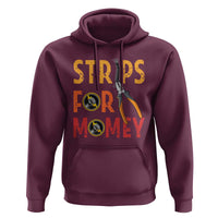 Funny Electrician Hoodie Strips For Money Electrical Humor - Wonder Print Shop