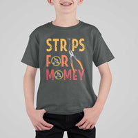 Funny Electrician T Shirt For Kid Strips For Money Electrical Humor - Wonder Print Shop