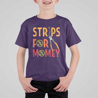 Funny Electrician T Shirt For Kid Strips For Money Electrical Humor - Wonder Print Shop