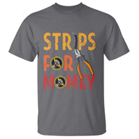 Funny Electrician T Shirt Strips For Money Electrical Humor - Wonder Print Shop
