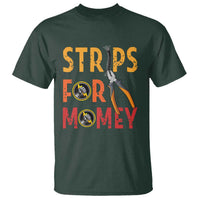 Funny Electrician T Shirt Strips For Money Electrical Humor - Wonder Print Shop