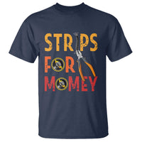 Funny Electrician T Shirt Strips For Money Electrical Humor - Wonder Print Shop