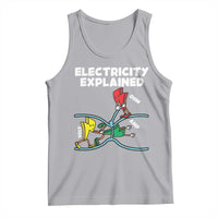 Funny Electricity Tank Top Ohm's Law Electricity Explained - Wonder Print Shop