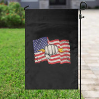 Electrician American Flag Garden Flag Patriotic Electrical Worker - Wonder Print Shop