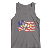 Electrician American Flag Tank Top Patriotic Electrical Worker - Wonder Print Shop
