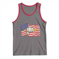Electrician American Flag Tank Top Patriotic Electrical Worker - Wonder Print Shop