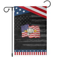 Electrician American Flag Garden Flag Patriotic Electrical Worker