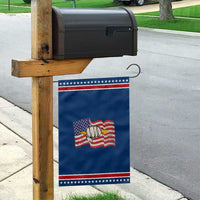 Electrician American Flag Garden Flag Patriotic Electrical Worker