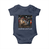 Somebody's Feral Aunt Baby Onesie Funny Neil The Seal Meme