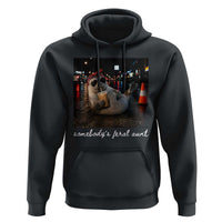 Somebody's Feral Aunt Hoodie Funny Neil The Seal Meme