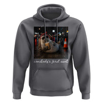 Somebody's Feral Aunt Hoodie Funny Neil The Seal Meme