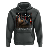 Somebody's Feral Aunt Hoodie Funny Neil The Seal Meme