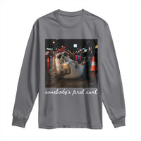 Somebody's Feral Aunt Long Sleeve Shirt Funny Neil The Seal Meme