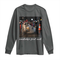 Somebody's Feral Aunt Long Sleeve Shirt Funny Neil The Seal Meme