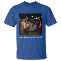Somebody's Feral Aunt T Shirt Funny Neil The Seal Meme