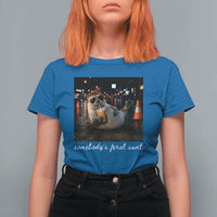 Somebody's Feral Aunt T Shirt For Women Funny Neil The Seal Meme
