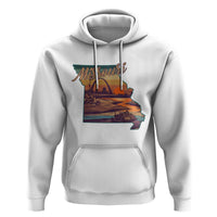 Retro Gateway Arch St Louis Missouri Map Outline Hoodie