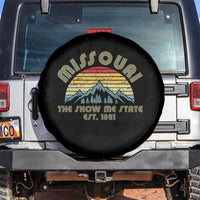 Retro Missouri The Show Me State USA America Souvenir Gift Spare Tire Cover The Show Me State USA America Souvenir