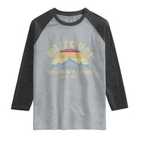 Retro Missouri The Show Me State USA America Souvenir Gift Raglan Shirt The Show Me State USA America Souvenir