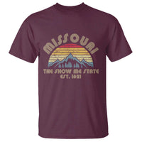 Retro Missouri The Show Me State USA America Souvenir Gift T Shirt The Show Me State USA America Souvenir