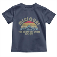 Retro Missouri The Show Me State USA America Souvenir Gift Toddler T Shirt The Show Me State USA America Souvenir