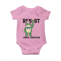 Resist Frog Baby Onesie Funny Portland Protest ICE Activist Meme - Wonder Print Shop