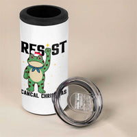 Resist Frog 4 in 1 Can Cooler Tumbler Funny Portland Protest ICE Activist Meme - Wonder Print Shop