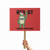 Resist Frog Protest Sign Funny Portland Protest ICE Activist Meme - Wonder Print Shop