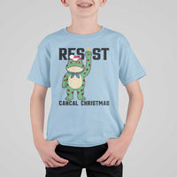 Resist Frog T Shirt For Kid Funny Portland Protest ICE Activist Meme - Wonder Print Shop