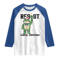 Resist Frog Raglan Shirt Funny Portland Protest ICE Activist Meme - Wonder Print Shop