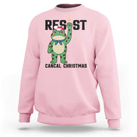 Resist Frog Sweatshirt Funny Portland Protest ICE Activist Meme - Wonder Print Shop
