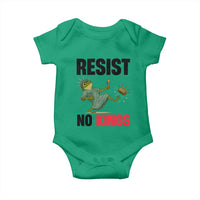 Resist Frog Baby Onesie No Kings In America Political 2025 - Wonder Print Shop