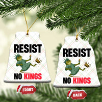 Resist Frog Ceramic Ornament No Kings In America Political 2025 - Wonder Print Shop