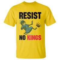 Resist Frog T Shirt No Kings In America Political 2025 - Wonder Print Shop