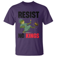 Resist Frog T Shirt No Kings In America Political 2025 - Wonder Print Shop